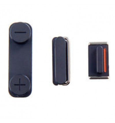 iPhone 5S SE Set 3 Piezas negro premium