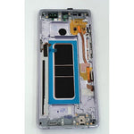 Pantalla oled para Samsung Galaxy Note 8 SM-N950F mas tactil negro mas marco lila compatible