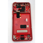 Pantalla lcd paraHuawei Mate 20 Pro mas tactil negro mas marco rojo calidad premium MATE20PRO MATE 20PRO LYA-AL00 L