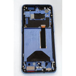 Pantalla lcd para Oneplus 7T mas tactil negro mas marco azul compatible