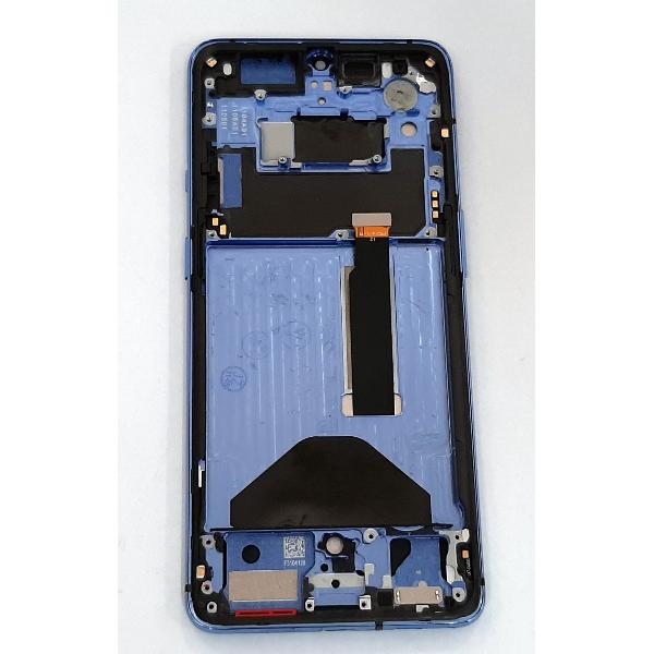 Pantalla lcd para Oneplus 7T mas tactil negro mas marco azul compatible