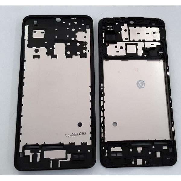 Carcasa central o marco negro para Samsung Galaxy M12 SM-M127 calidad premium