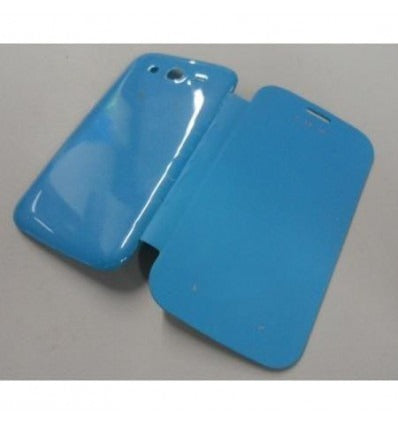 Samsung Galaxy Grand Duos I9082 Flip Cover azul celeste
