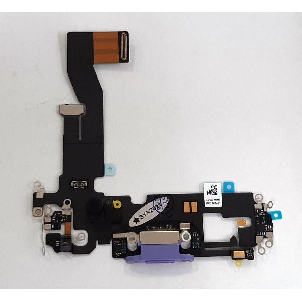 Flex puerto carga purpura para IPhone 12 A2176 A2399 A2398 A2400 calidad premium