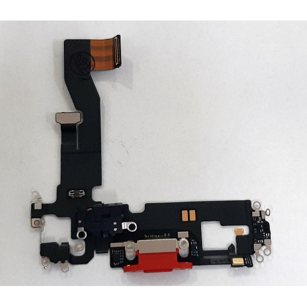 Flex puerto carga rojo para IPhone 12 A2176 A2399 A2398 A2400 calidad premium