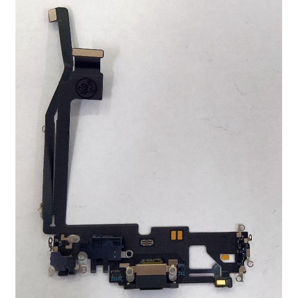 Flex puerto carga negro para IPhone 12 Pro Max A2342 A2410 A2411 A2412 calidad premium