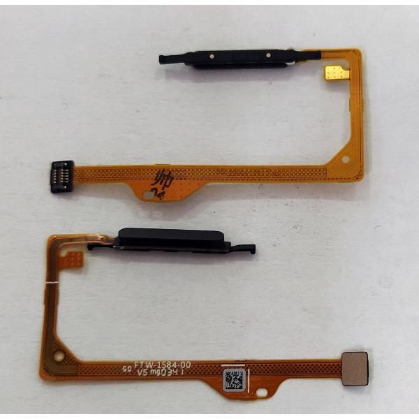 Flex boton home negro para Huawei P Smart 2021 Honor 10X Lite Y7A calidad premium