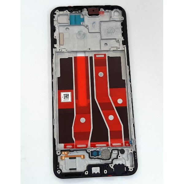 Carcasa central o marco negro para Oppo Reno 4 SE calidad premium