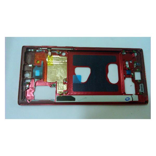 Carcasa central o marco rojo para Samsung Galaxy N970 N970F NOTE 10 calidad premium