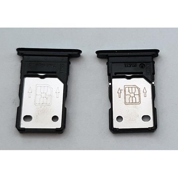 Soporte o bandeja dual sim azul para Oneplus Nord calidad premium