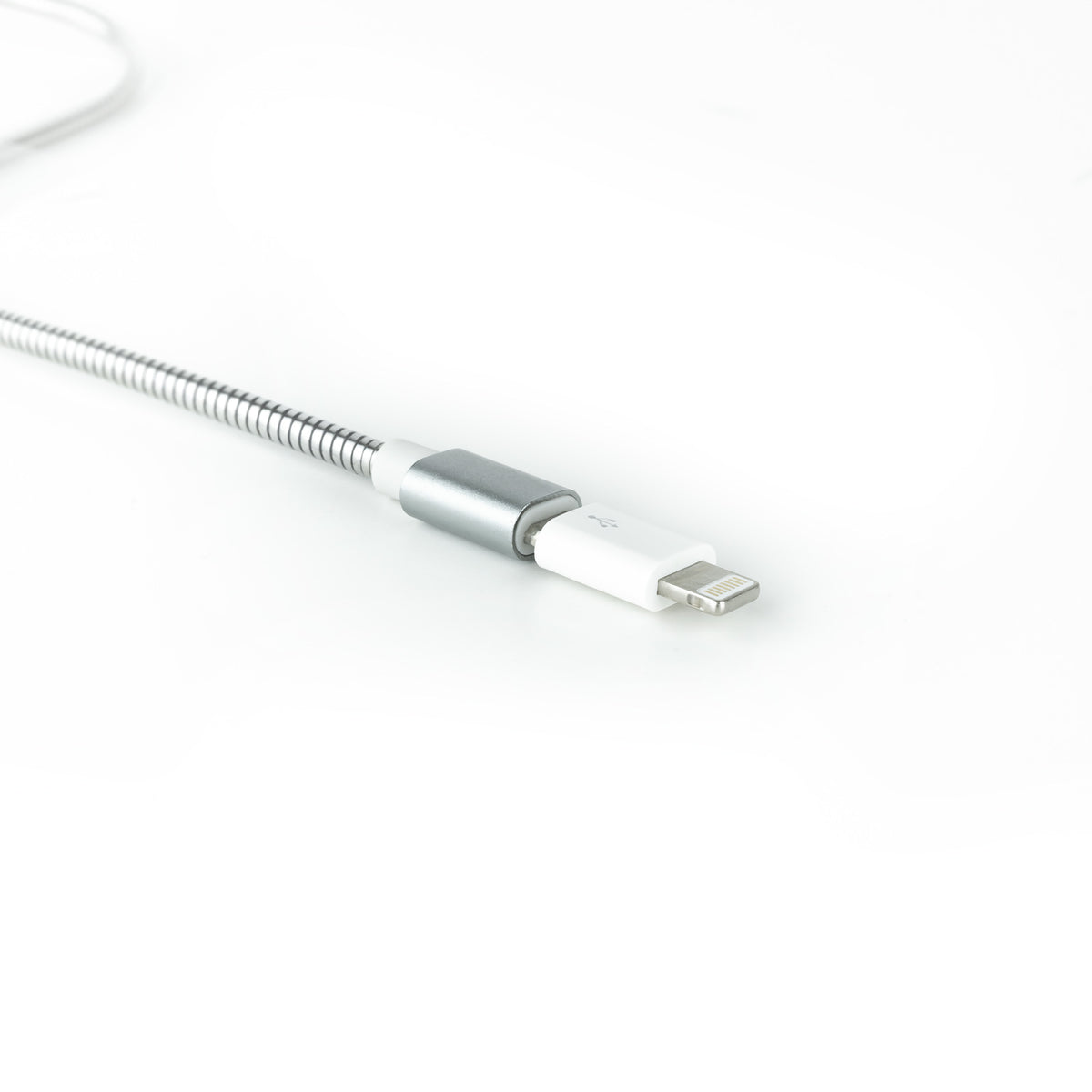 Adaptador Micro USB 2.0 Lightning Nanocable 10.10.4100/ Micro USB Hembra - Lightning Macho/ Blanco