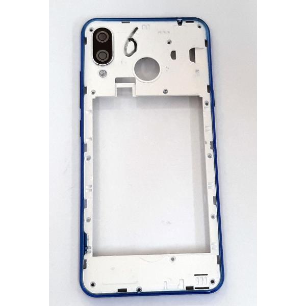 Carcasa central o marco azul para Hisense Infinity H30 Lite HLT223E calidad premium