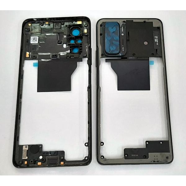Carcasa central o marco negro para Xiaomi Redmi Note 10 Pro calidad premium