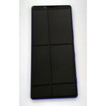 Pantalla lcd para Sony XPeria 1 XZ4 J9110 mas tactil negro mas marco purpura calidad premium