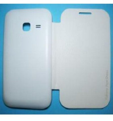Samsung Galaxy Ace Duos S6802 Flip Cover Blanco