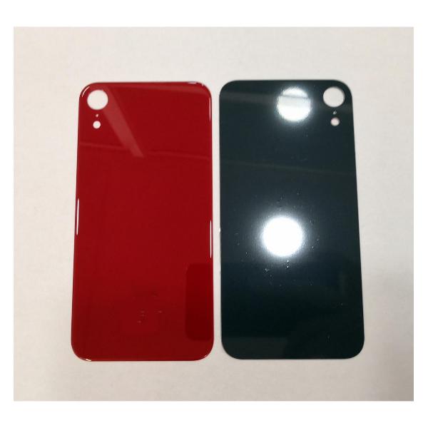 Tapa trasera o tapa bateria roja facil instalacion para IPhone XR A2105 A2108