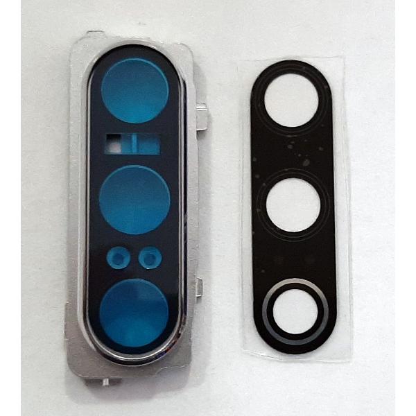 Cubierta camara plata para Xiaomi Mi 9 Pro M1908F1XE calidad premium