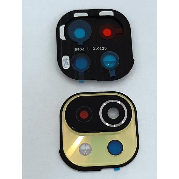 Cubierta camara amarilla para Xiaomi Mi 11 Lite calidad premium