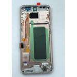 Pantalla lcd calidad oled para Samsung Galaxy S8 Plus G955F mas tactil negro mas marco dorado compatible
