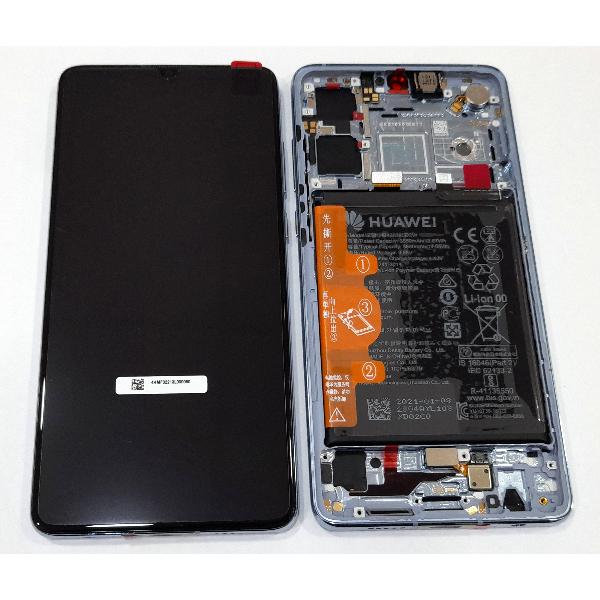 Pantalla lcd para Huawei P30 02354HMF mas tactil negro mas marco Breathing Crystal mas bateria mas vibrador mas Aur
