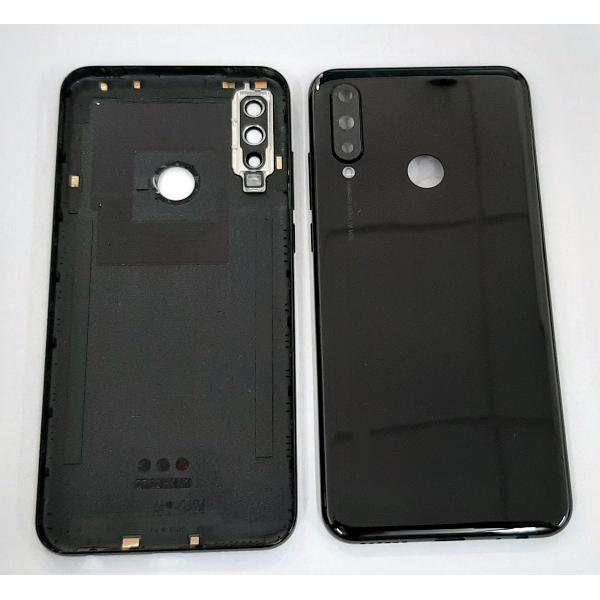 Tapa trasera o tapa bateria negra para Lenovo K10 Note mas cubierta camara