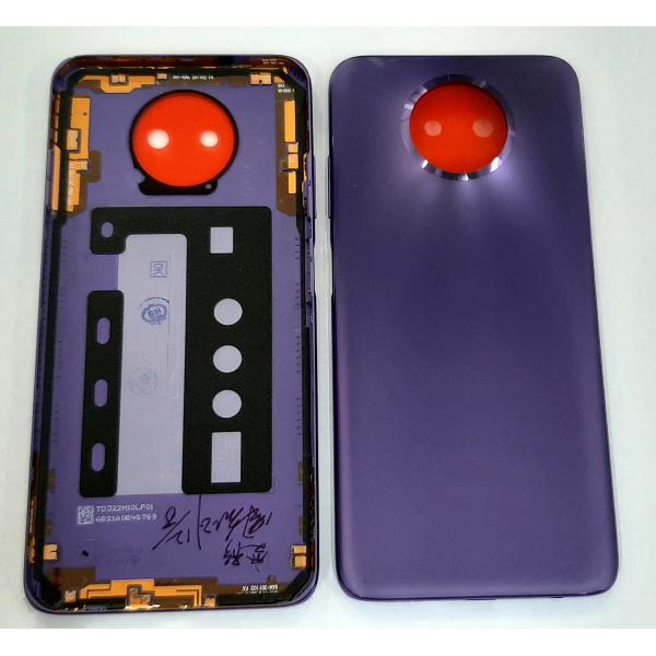 Tapa trasera o tapa bateria purpura para Xiaomi Redmi Note 9 5G