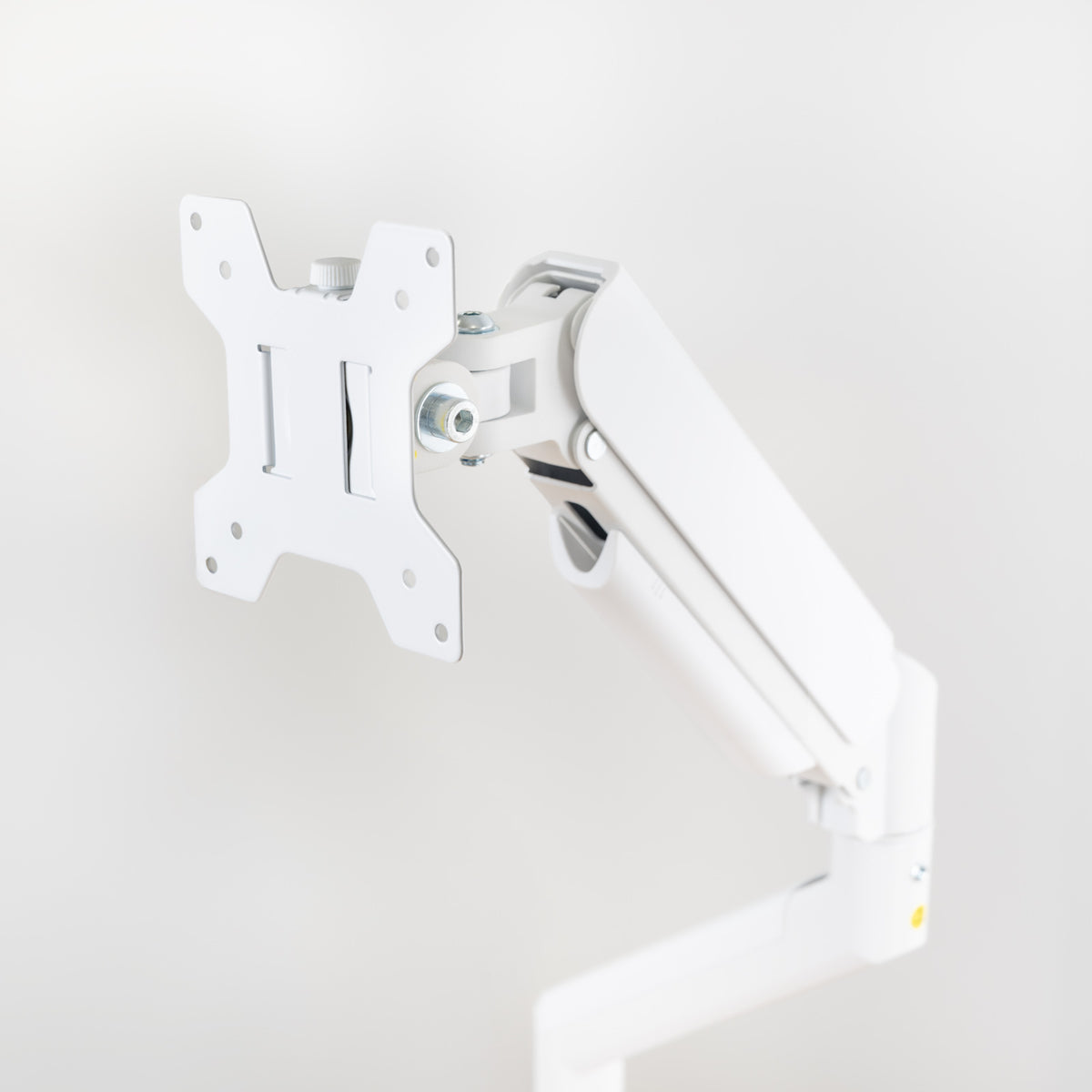 Soporte mesa Tooq vesa hasta 34 pulgadas 100x100mm max 10kg blanco
