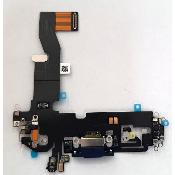Flex puerto carga azul marino para IPhone 12 A2176 A2399 A2398 A2400 compatible