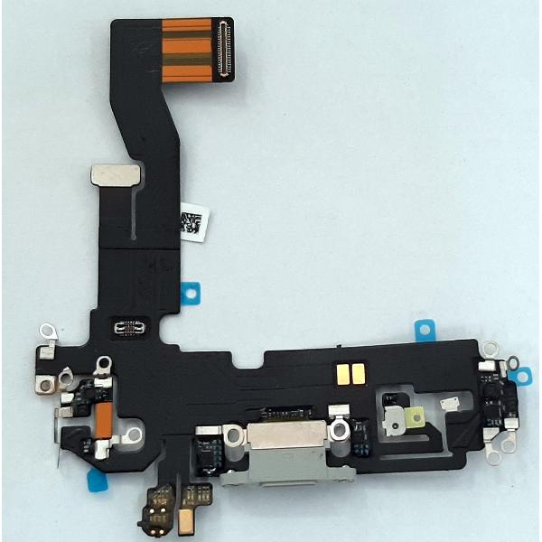 Flex puerto carga gris para IPhone 12 Pro A2407 A2341 A2406 A2408 compatible
