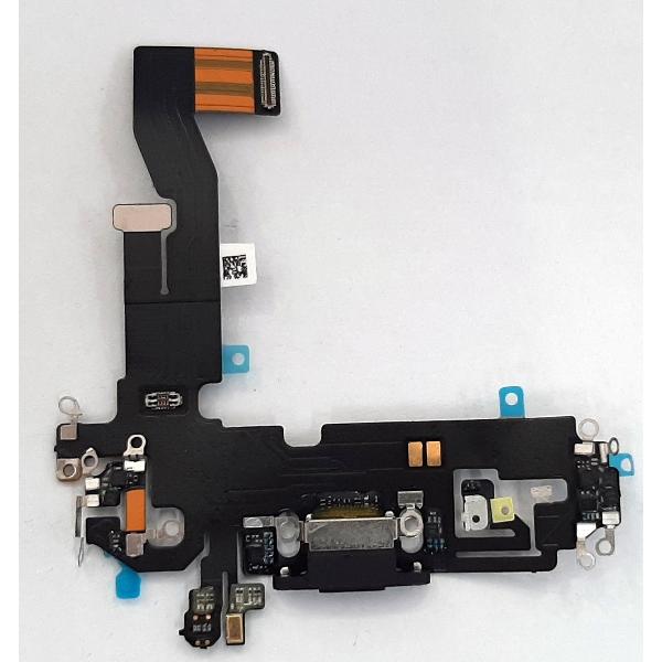 Flex puerto carga negro para IPhone 12 Pro A2407 A2341 A2406 A2408 compatible