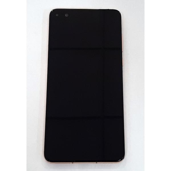 Pantalla lcd para Huawei P40 mas tactil negro mas marco dorado calidad premium