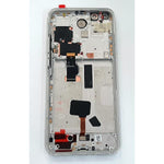 Pantalla lcd para Huawei P40 Pro ELS-NX9 ELS-N04 mas tactil negro mas marco plata calidad premium