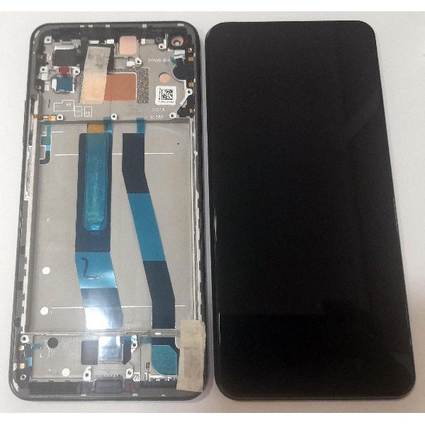 Pantalla lcd  para Xiaomi Mi 11 Lite 4G 56000B0K9A00 mas táctil negro + mas marco negro Service Pack Premium