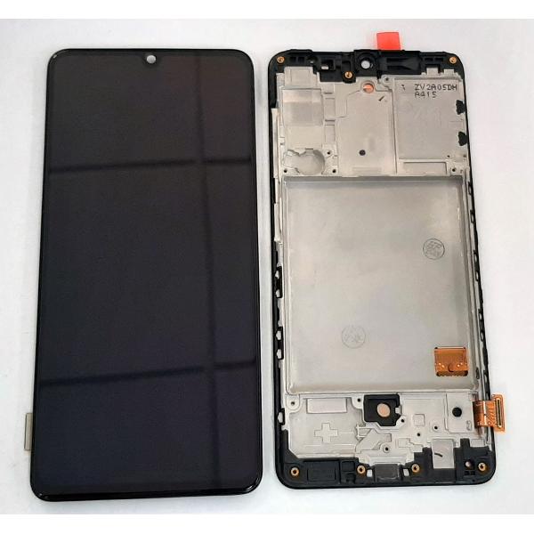 Pantalla lcd para Samsung Galaxy A41 SM-A415F SM-A415 A415F A415 mas tactil negro mas marco negro calidad premium