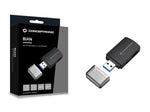 Lector de tarjetas USB 3.0 Conceptronic bian06b sd · sdhc · sdxc · microsd · tflash
