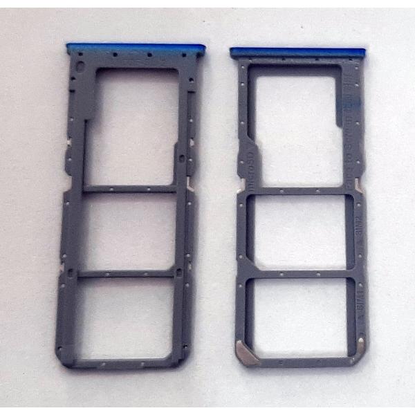 Soporte o bandeja dual sim azul para Oppo A54 5G calidad premium