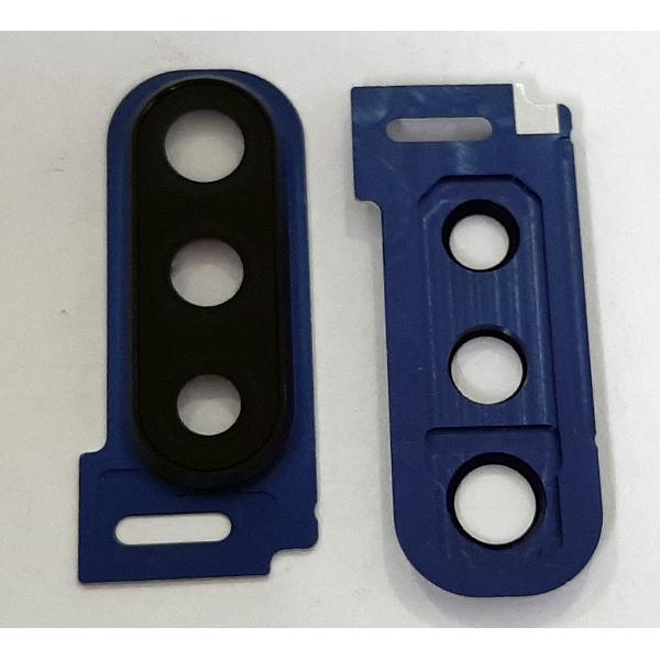 Cubierta camara azul marino para Sony XPeria 10 II calidad premium