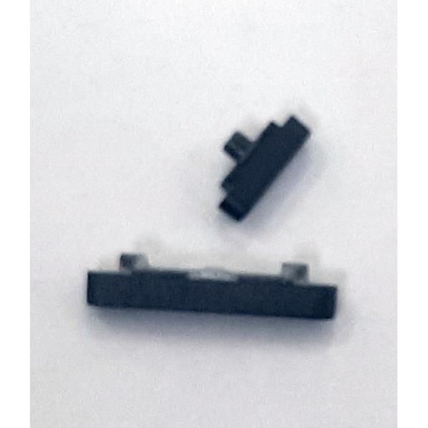 Set 2 botones negros para Sony Xperia Z5 Compact Mini E5803 E5823 calidad premium