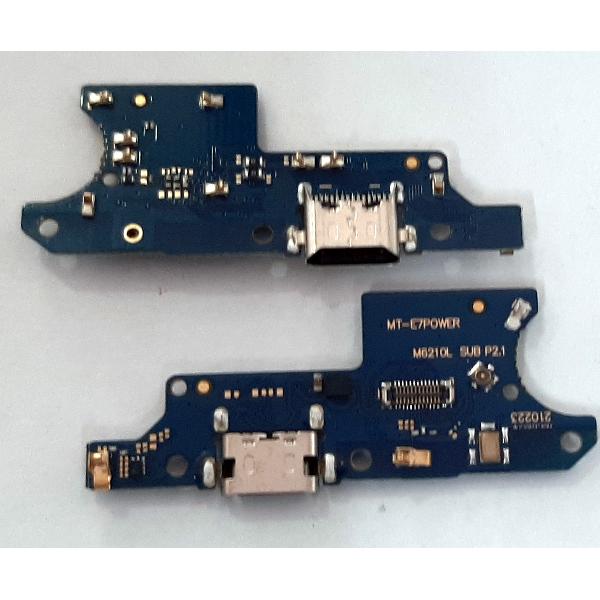 Flex puerto carga para Motorola Moto E7 Power calidad premium