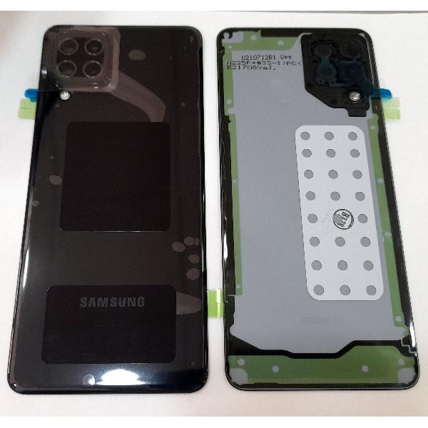 Tapa trasera o tapa de bateria negro GH82-25959A para Samsung Galaxy A225F A22 4G Service Pack