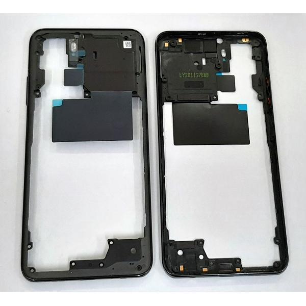 Carcasa central o marco negro para Xiaomi Redmi Note 10S calidad premium