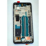 Pantalla lcd para TCL 10 Plus T782H mas tactil negro mas marco azul calidad premium