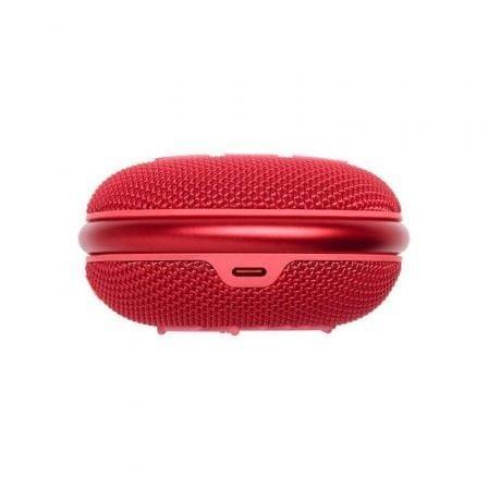 Altavoz con Bluetooth JBL Clip 4/ 5W/ 1.0/ Rojo - PixelPlaza