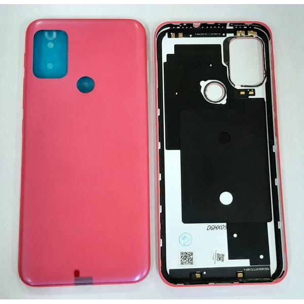 Tapa trasera o tapa bateria rosa para moto g20