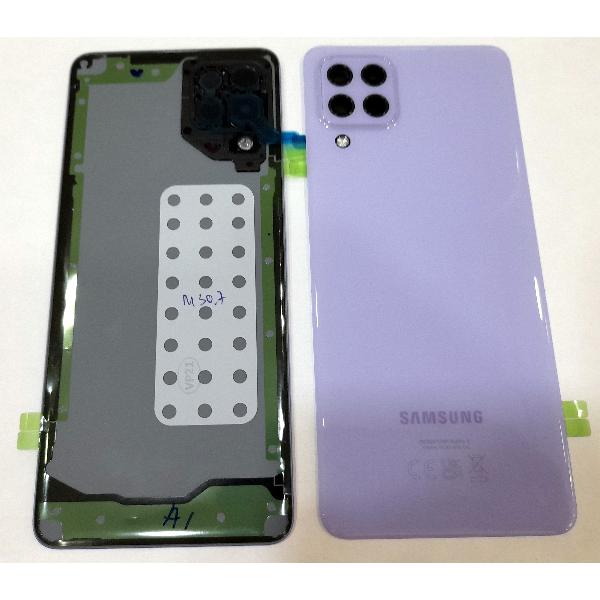 Tapa trasera o tapa de bateria violeta GH82-25959C para Samsung Galaxy A225F A22 5G Service Pack Premium