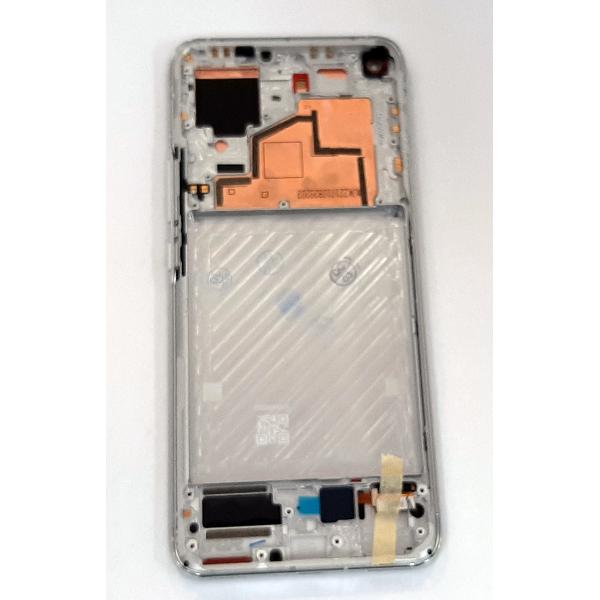 Pantalla lcd para Xiaomi MI 11 5G mas tactil negro mas marco plata calidad premium