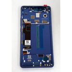Pantalla lcd para Xiaomi MI 8 SE mas tactil negro mas marco azul calidad premium