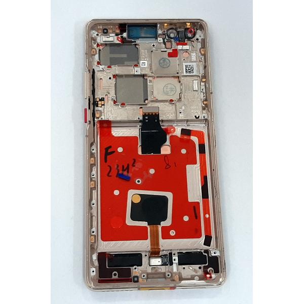 Pantalla lcd para Huawei Mate 40 Pro NOH-AN00 NOH-NX9 mas tactil negro mas marco dorado calidad premium