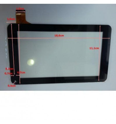 Pantalla Táctil repuesto tablet china 7 modelo 8"