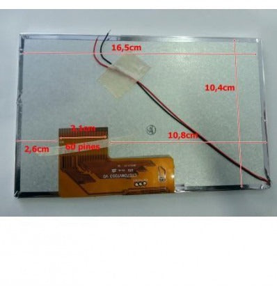 Pantalla LCD Repuesto Tablet China 7 Modelo 3"